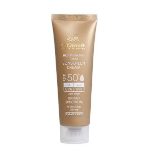 کرم ضد آفتاب رنگی سینره SPF50