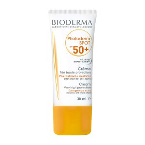 کرم ضد آفتاب SPF 50 بایودرما مدل Photoderm Spot|داروخانه آنلاین شیراز|ارسال رایگان|داروخانه آنلاین