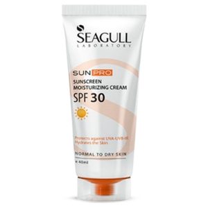 کرم ضد آفتاب و مرطوب کننده SPF30 سی گل مناسب پوست خشک