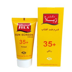 کرم ضدآفتاب رنگی 35 SPF دكتر ژيلا