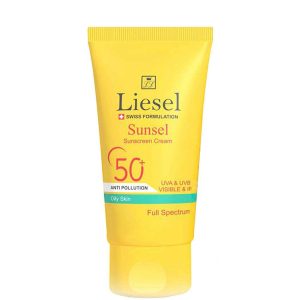 کرم ضد آفتاب بی رنگ پوست چرب سانسل لایسل SPF 50