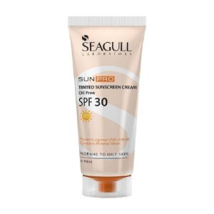 کرم ضد آفتاب رنگی SPF30 فاقد چربی سی گل