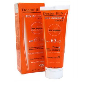 کرم ضد آفتاب رنگی SPF63 دکتر ژیلا