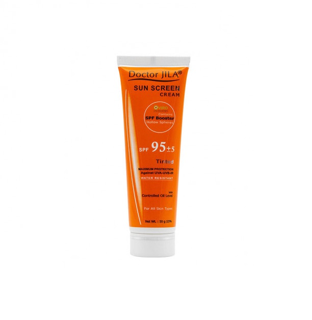 کرم ضد آفتاب رنگی SPF95 دکتر ژیلا