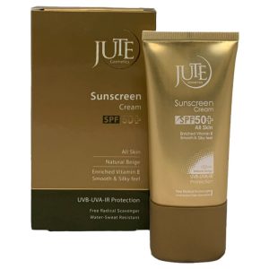 کرم ضد آفتاب رنگی SPF 50 ژوت مناسب پوست چرب