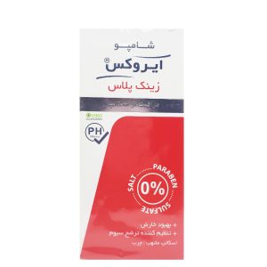 شامپو مو ایروکس مدل Zinc Plus