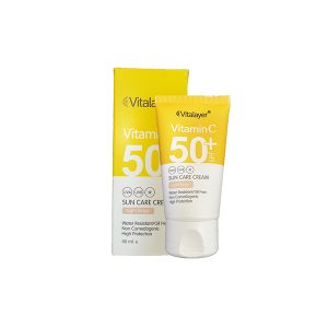 کرم ضد آفتاب رنگی SPF50 ویتالیر