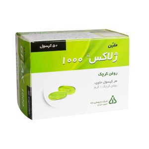 کپسول ژلاکس روغن کرچک دانا