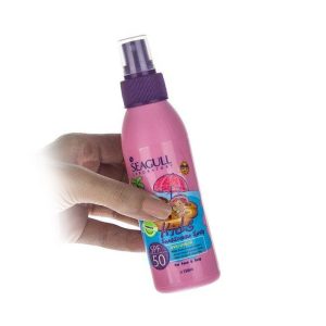 اسپری ضد آفتاب کودک سی گل SPF50 مدل Pink