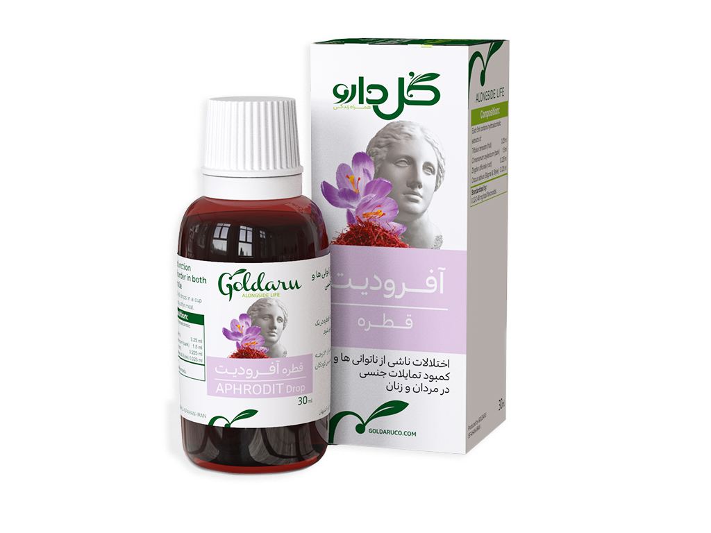 قطره گاهی آفرودیت گل دارو