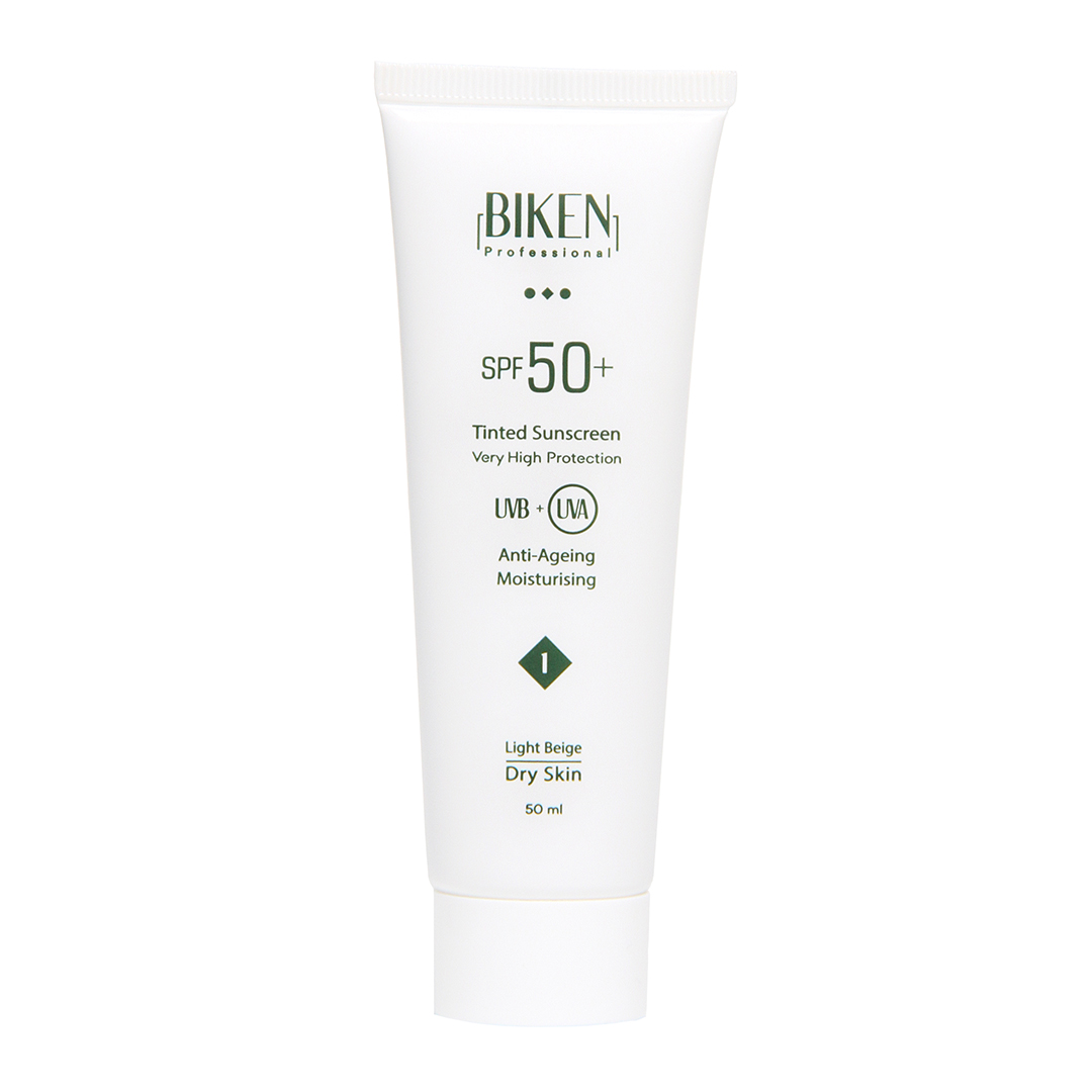 کرم ضد آفتاب رنگی +SPF50 پوست خشک بیکن