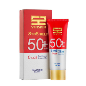 ژل کرم ضد آفتاب بی رنگ SPF 50 فاقد چربی ساین شیلد ساین اسکین 