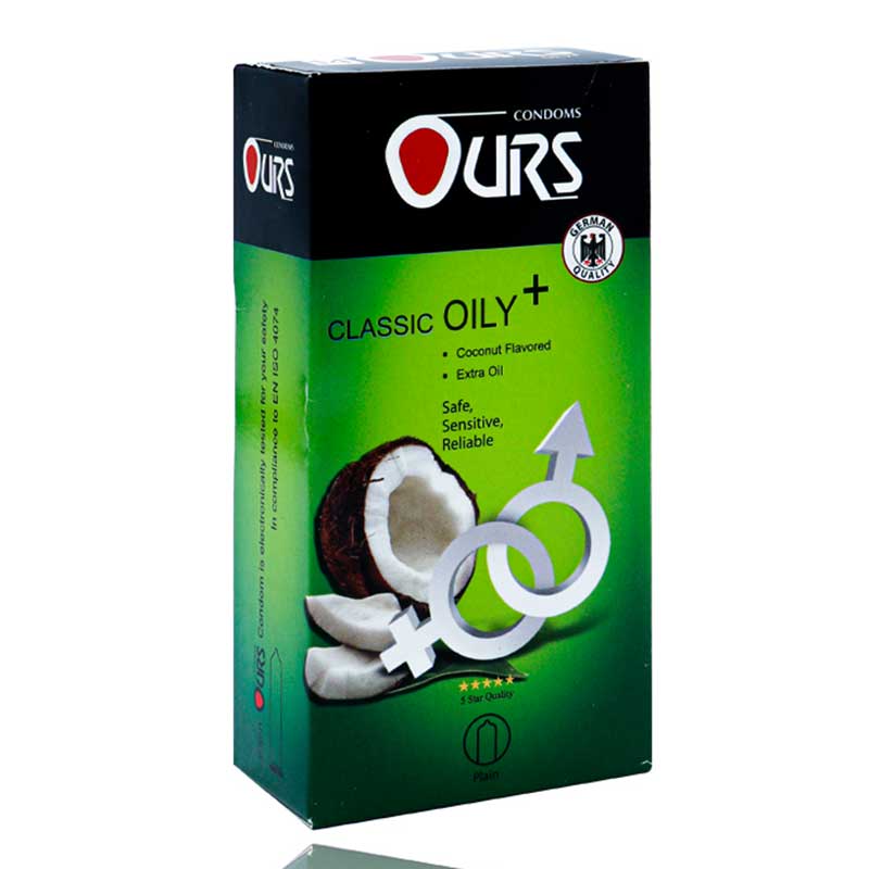 کاندوم اورز مدل Oily Plus بسته 12 عددی