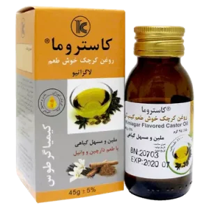 روغن کاستروما (کرچک خوش طعم) 45 گرمی کیمیاگر توس