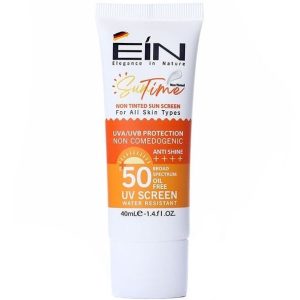 کرم ضدآفتاب spf50 مناسب انواع پوست ای آی ان بی رنگ